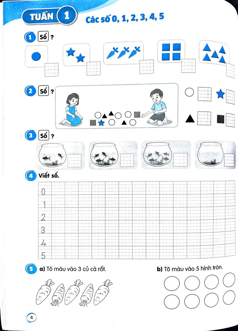Phiếu tự đánh giá cuối tuần và kiểm tra định kì môn Toán 1 ( bộ sách Kết nối tri thức với cuộc sống) - Ảnh 2